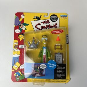 The Simpsons Professor Frink Playmates Intelli-Tronic Voice Activation Series 6